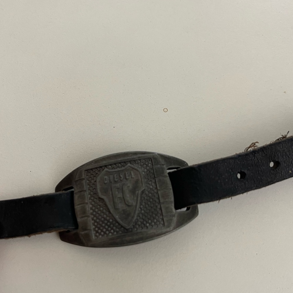 Authentic Leather Diesel bracelet